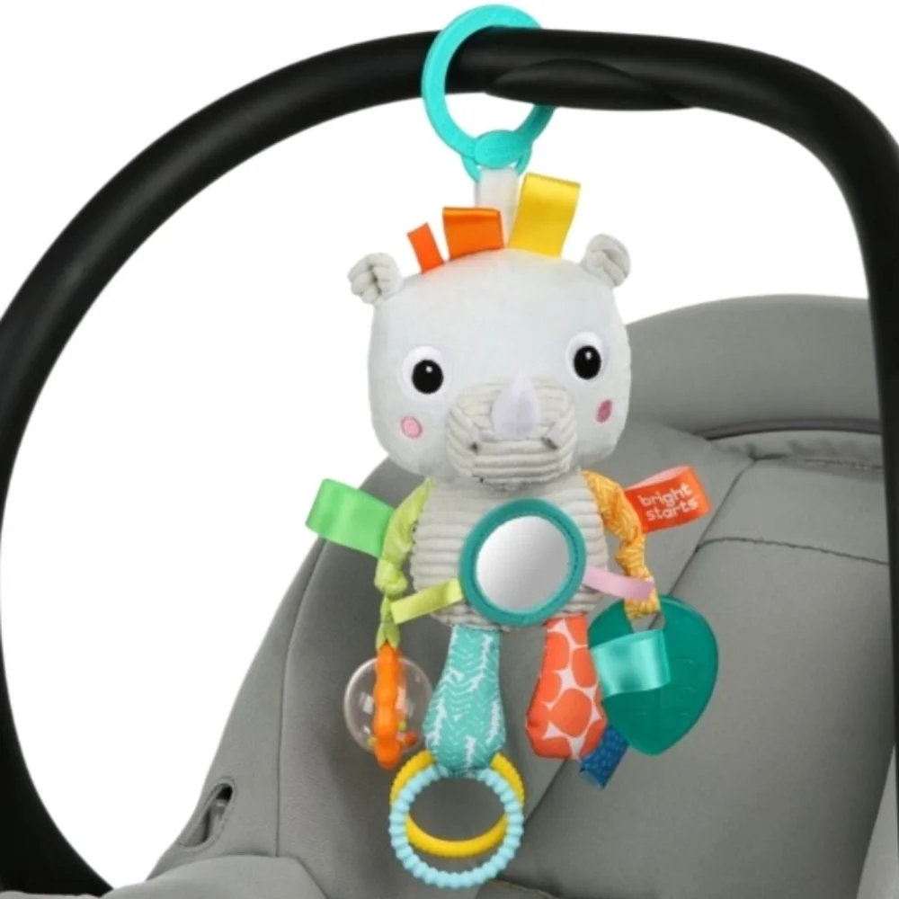 Fisher-Price Glow Seahorse & Bright Starts Rhino Toys